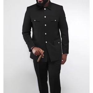 <span class=keywords><strong>Costume</strong></span> pour <span class=keywords><strong>homme</strong></span>, deux pièces, veste et pantalon, tenue <span class=keywords><strong>chic</strong></span>, décontractée, pour soirée, bal, mariage - Product Image 1