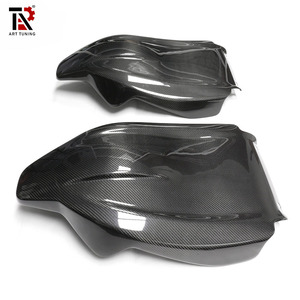 Couverture de dossier de siège en fibre de carbone sèche autocollante pour BMW G80 M3 G82 M4 G87 M2 F91 M8 F97 X3M, garniture intérieure - Product Image 2