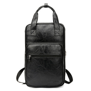 Sac de baguettes de batterie professionnel en cuir PU imperméable, personnalisable avec logo, haute qualité, vente en gros - Product Image 3