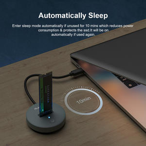 <span class=keywords><strong>Station</strong></span> d'accueil MAIWO K1698P2 sans outil, type C, M.2 <span class=keywords><strong>NVMe</strong></span>/SATA SSD, plastique ABS, USB3.2 Gen2 10 Gbps - Product Image 4