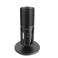 Microphone USB professionnel pour ordinateur de bureau, microphone à condensateur professionnel