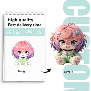 Fabricant de peluches de haute qualité, peluches personnalisées de dessins animés, poupées en peluche sur mesure avec des poupées en peluche - Product Image 1