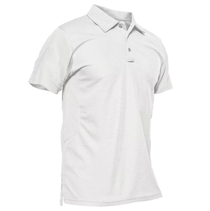 Polo homme personnalisé DFP901 à manches courtes avec passant pour lunettes et poche tactique supérieure gauche CN GUA - Product Image 2