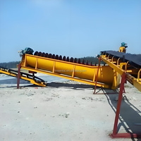 Lavadora de arena de doble hélice para arena de acero/cemento-Construcción robusta con tecnología de ahorro de agua y fácil operación