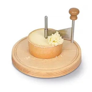 チーズホイールまたはチョコレートジロールステンレス鋼チーズカーラープルーフシュレッダー手動ハンドヘルドチーズスライサーに最適