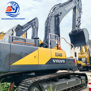 Excavadora de cadenas Volvo EC480 usada de 48 toneladas, bien mantenida con historial de servicio completo, lista para movimiento de tierras a gran escala y excavación de zanjas - Product Image 1