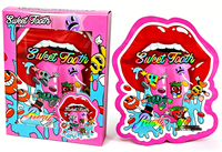 Sacs en Mylar découpés sur mesure avec boîtes, à l'épreuve des enfants, 3,5g, 7g, 14g, pour tabac, snacks, biscuits, bonbons