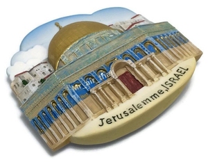 Mezquita 3D de Resina de Alta Calidad, Ciudad Vieja de Jerusalén, Israel, Recuerdos y Artesanías de Resina para Turismo en el Medio Oriente - Product Image 3