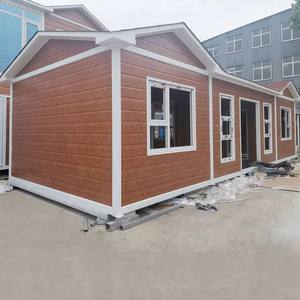 20 pieds 40 pieds utilisé luxe modulaire pliant Flatpack préfabriqué Mobile <span class=keywords><strong>Van</strong></span> jardin bureau conception maison 20 pieds conteneur <span class=keywords><strong>d</strong></span>'expédition - Product Image 2