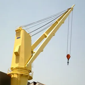 20 ton marine deck grab crane marine stiff deck crane
