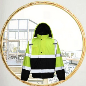 Blouson Bomber en Coton Personnalisable, Imperméable, Veste de Travail de Sécurité avec Logo Personnalisé, Vente en Gros Directe Usine - Product Image 1