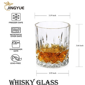 Verre à whisky à l'ancienne en <span class=keywords><strong>cristal</strong></span> taillé aux États-Unis 10oz gobelet en verre de roche à whisky de qualité supérieure pour boire un cocktail de <span class=keywords><strong>cognac</strong></span> écossais - Product Image 3