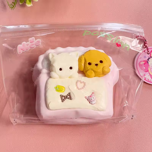 Juguete Blandito de TPR con Diseño de Cachorro de Dibujos Animados de 10 cm, Nuevo y en Oferta, para Aliviar el Estrés, Regalo para Niños y Adultos - Product Image 4