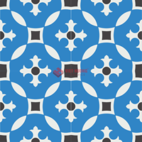 Carrelage mural et de sol intérieur moderne en émaux de style Wabi Sabi 200x200mm, tons terreux, hexagonal VIET HUONG