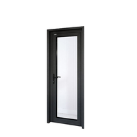 Máquina de puertas y ventanas de aluminio impermeable de diseño moderno para hoteles y baños Arcos de superficie terminada Ventanas y puertas de metal