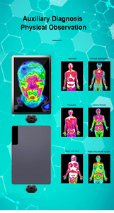 Système portable d'imagerie thermique infrarouge pour la gestion de la santé, détecteur corporel complet avec rapport d'évaluation de santé générée par l'IA - Product Image 5