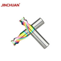JINCHUAN Fraise à queue CNC personnalisée 6mm 8mm pour néon, acrylique et néon lumineux, fraise dédiée pour néon flexible LED