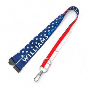 Custom Logo Sublimation <b>Polyester</b> Keychain Wholesale Neck <b>Lanyard</b> Strap - Product Image 3