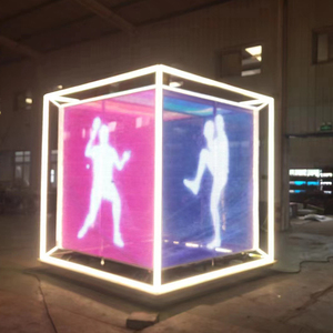 Écran de film de mur vidéo LED transparent haute résolution Affichage à LED grand format sans couture pour hall d'exposition de hall d'entreprise - Product Image 5