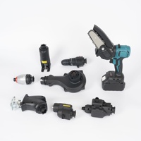 Ensemble d'outils électriques portables multifonctions rechargeables à batterie au lithium : marteau perforateur, meuleuse d'angle, clé électrique, tournevis pour