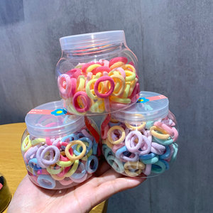 Anillo para el Cabello de Niñas en Colores Pastel, Coletero de Poliéster y Elastano de Alta Elasticidad con Diseño Circular - Product Image 3