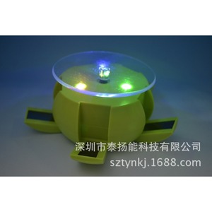 Solar Powered Drum Shaped Rotating <b>Display</b> Stand 10x10x6cm ABS Material Jewelry <b>Display</b> <b>Case</b> - Product Image 2