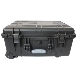 IP67 Hot Selling Waterproof Shockproof Plastic Hard Case With Rubber Handle For Equipment