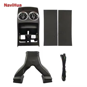 Navihua Car Rear Seat Air Outlet for Benz a Class CLA GLA B Class 2012-2018 Ambient Lights <b>Control</b> <b>USB</b> Port Type-C Port - Product Image 1