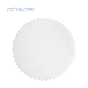 Zanaat Express toptan özel yuvarlak dişli boşlukları kupa boş mantar bardak süblimasyon seramik araba Coaster
