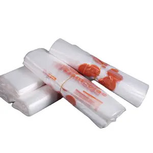 优质定制生物塑料购物袋手提袋塑料T恤购物袋