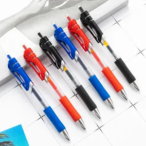 Hot Sell Custom Logo Plastic Ballpoint And Click Gel Pens