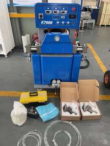 Machine de pulvérisation professionnelle à haute température en <span class=keywords><strong>polyuréthane</strong></span> PU et polyurée, pompe à moteur pour utilisation en construction, entraînement hydraulique, pression de 25 MPa - Product Image 3