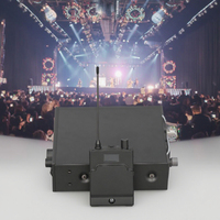 Système de monitoring intra-auriculaire sans fil professionnel stéréo pour musiciens et groupes, réponse en fréquence 20Hz-18KHz, piles AA, connecteur XLR, 85dB