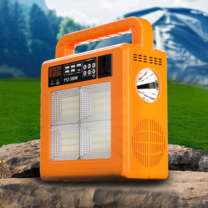 สถานีพลังงานสำรองแบบพกพา Brand Original 300W 64000MAH 204.8Wh แบตเตอรี่ 16Ah พร้อมระบบเสียง 15W สำหรับการตั้งแคมป์ - Product Image 1