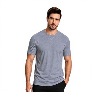 Camiseta Deportiva de Manga Corta con Cuello Redondo de Secado Rápido y Transpirable para Hombre, para Entrenamiento y Running - Product Image 3