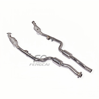Collecteur d'échappement isolé SS304 pour Mercedes-Benz CLS300 W219 3.0L 2005-2011 – Amélioration de puissance et flux élevé