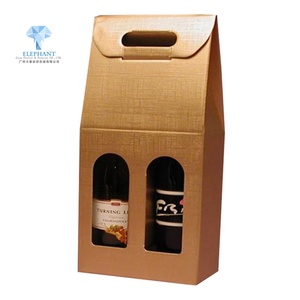 Paper <b>Box</b> for Wine 5 Liter 750ml Wine <b>Gift</b> <b>Box</b> for 2 4 Bottle - Product Image 4