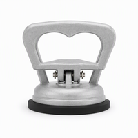 Ventouse mini en alliage d'aluminium pour débosselage de carrosserie, outil de retrait de carreaux de plafond, réparation automobile, levage de verre et de tôle