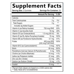 Permen <span class=keywords><strong>Vitamin</strong></span> Multivitamin Non-GMO Label Pribadi dengan <span class=keywords><strong>Vitamin</strong></span> <span class=keywords><strong>C</strong></span> & D3, Suplemen Multivitamin Gummies dengan Biotin untuk Kesehatan Sehari-hari - Product Image 2
