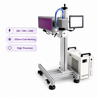 Precio de Fábrica, Máquina de Marcado Láser UV de 3W 5W 10W, Fabricante de Marcado en Frío de 355nm para Vidrio, Plástico, Metal, Cerámica y Dispositivos Médicos