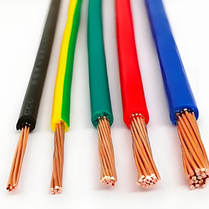 Câble Électrique en Cuivre de Haute Qualité BV BVR PVC 20 AWG 500V/300V pour <span class=keywords><strong>Chauffage</strong></span> Domestique et Utilisation Souterraine - Product Image 3