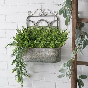 Vente en gros de <span class=keywords><strong>feuilles</strong></span> d'eucalyptus artificielles réalistes, fleurs, buis, arbustes, plantes artificielles en plastique pour la décoration intérieure et extérieure, Thanksgiving - Product Image 3