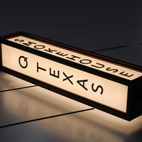 Vente chaude personnalisé intérieur et extérieur étanche boîte à lumière chaude boîte à lumière éclairée pour magasin