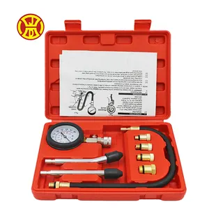 Nova Chegada Gasolina Motor Compressão Tester Tool Kit Cilindro Pressure Gauge Tester Kit