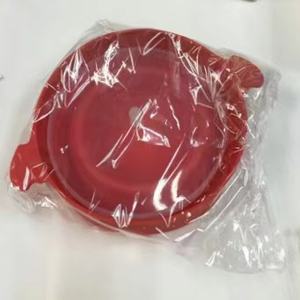 Diskon besar BPA gratis silikon <span class=keywords><strong>Microwave</strong></span> Popcorn Popper lipat mesin cuci piring ramah lingkungan dapat digunakan kembali melamin Aluminium lipat - Product Image 5