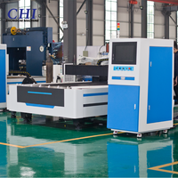 Machine de découpe laser fibre CNC pour tôles métalliques 1500W-6000W, compatible AI BMP, haute vitesse, utilisation sur ordinateur de bureau, machine pour conduits HVAC