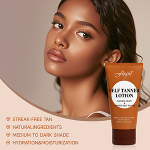 Lotion <span class=keywords><strong>autobronzante</strong></span> naturelle OEM avec collagène et eau de coco, <span class=keywords><strong>crème</strong></span> bronzante sans traces - Product Image 5
