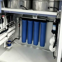 Distributeur d'eau extérieur anti-gel à double sortie, station d'eau purifiée en libre-service