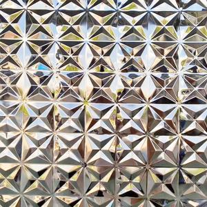 304 décoratif no.4 nid d'abeille or rose <span class=keywords><strong>bronze</strong></span> noir gris laiton 5WL 2WL 6WL miroir gaufré tôle d'acier inoxydable pour revêtement - Product Image 5