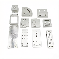 Composants d'équipement d'automatisation en alliage d'aluminium usinés CNC de haute précision, pièces de robot